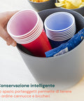 Dispenser Refrigerante 4L per Bevande con Rubinetto Antigoccia per Uso Esterno e Interno.