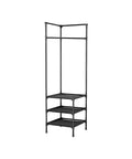 Avilia Appendiabiti Angolare con 3 Ripiani Salvaspazio Design Moderno da Terra 180x45x45cm Ean 8056819052633