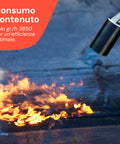 Kit Cannello Alta Portata 54kw con Tubo da 10m e Accensione Automatica