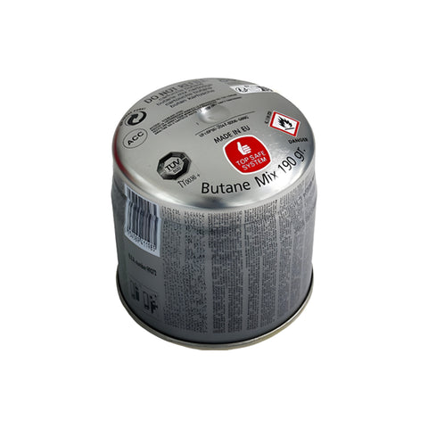 Einweg-Gaskartusche 190g Kompatibel mit Standard-Gasbrennern