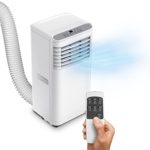 Mobile Klimaanlage 9000 BTU 3 in 1 Luftentfeuchter mit Timer und Fernbedienung
