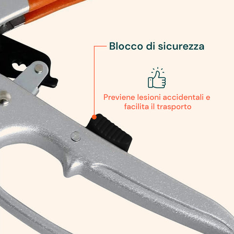 Forbici Da Giardino Con Lame In Acciaio Al Carbonio