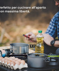 Fornellone a Gas 7,5 Kw con Termocoppia e Bruciatore da 170mm