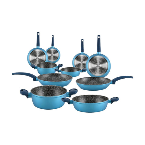 Topfset 10-teilig Gaia Blau