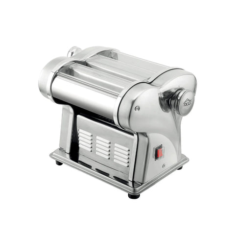 Elektrische Nudelmaschine mit Spaghetti- und Tagliatelle-Schneider 135W