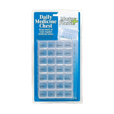 Pillenbehälter mit 7 Fächern