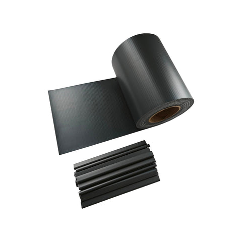 Sichtschutz für Balkon und Garten aus PVC 19x3500cm Anthrazit