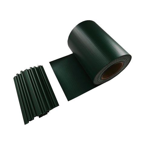 Sichtschutz für Balkon und Garten aus PVC 19x3500cm Grün