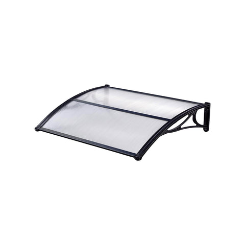 Vordach aus ABS mit Abdeckung 80x120cm