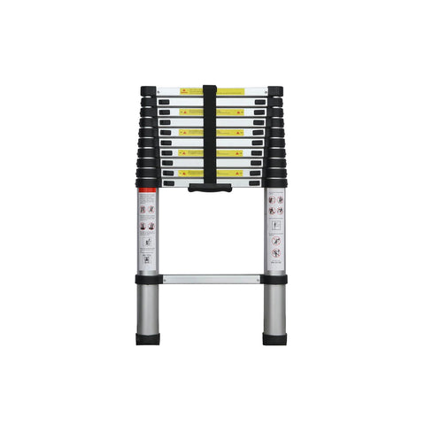 Teleskopleiter aus Aluminium, 10 Stufen, 3,20 m