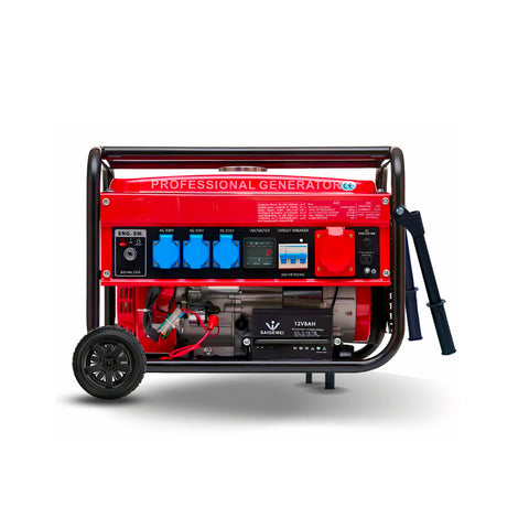 Generatore Di Corrente Con Inverter E Serbatoio A Benzina 20l 8,5kw 8500w