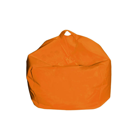 Sitzsack aus Nylon 65x62cm Orange