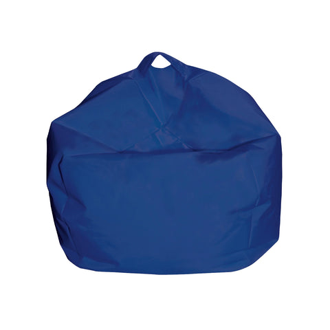 Sitzsack aus Nylon 65x62cm Blau