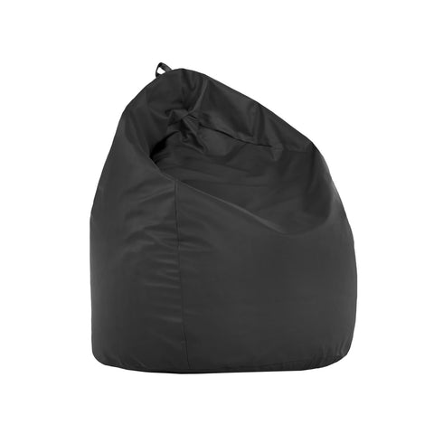 Sitzsack aus Nylon 65x62cm Schwarz