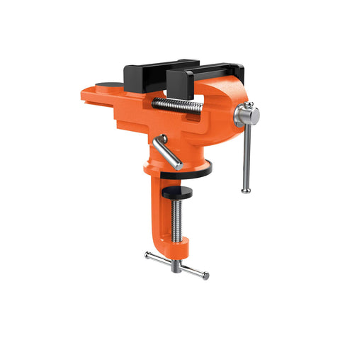 Drehbarer Schraubstock aus Stahl 3cm