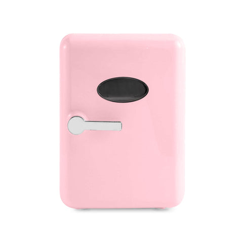 Mini-Kühlschrank, eintürig, 4 l, 42 W, Rosa