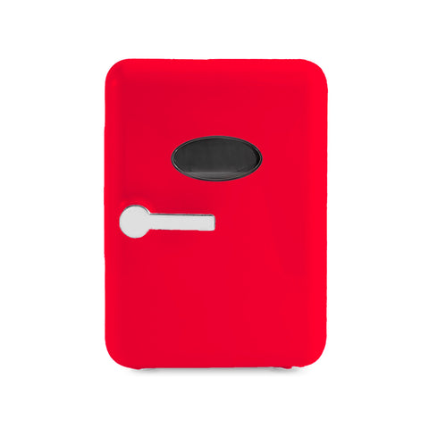 Minikühlschrank mit einer Tür 4l 42w Rot