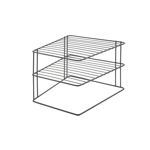 Eckregal 2 Ebenen 25x25x19cm