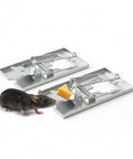 pestshield set 2 trappole per topi in metallo ean 5050375050389