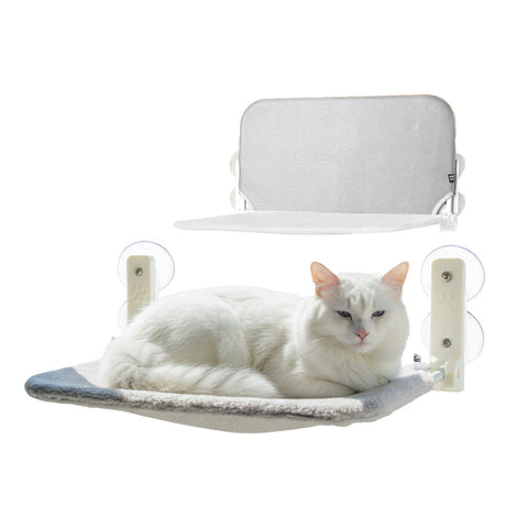 Katzenfensterbett – Klappbare Hängematte bis 10kg Tragkraft