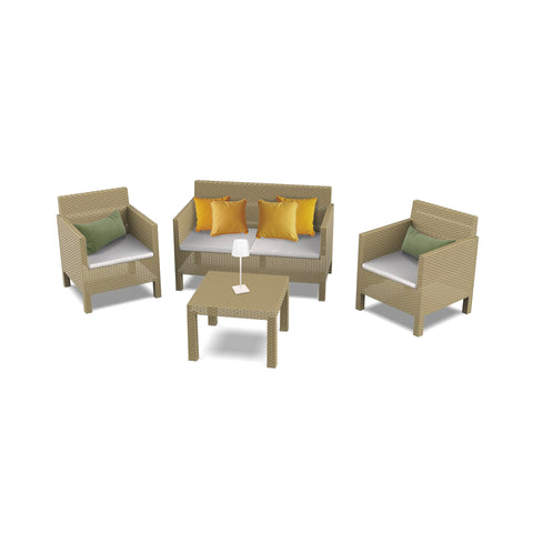 Penelope Loungeset Cappuccino