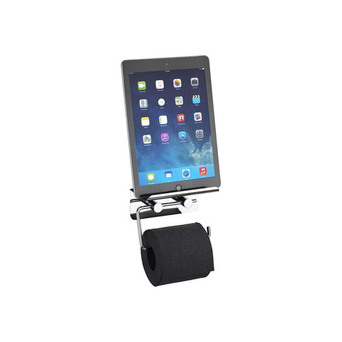 Toilettenpapierhalter mit Smartphone-Halterung