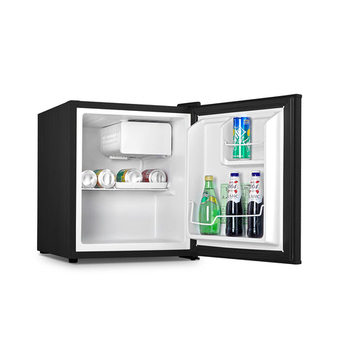 Metall-Mini-Kühlschrank – 48 l mit 5 l Gefrierfach 85 W Schwarz