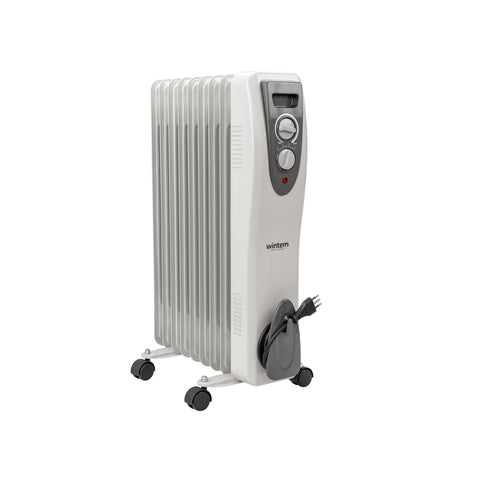 Elektrischer Ölradiator 2000W - tragbar mit 9 Rippen