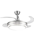 wintem ventilatore da soffitto con pale in abs richiudibili e luce led 72w dimmerabile 32w silenzioso telecomando e 6 velocita ean 8052286432312