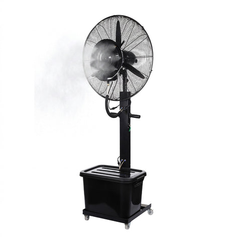 Industrie-Nebelventilator 230W mit Aluminiumflügeln 65 cm - 3 Oszillationsgeschwindigkeiten