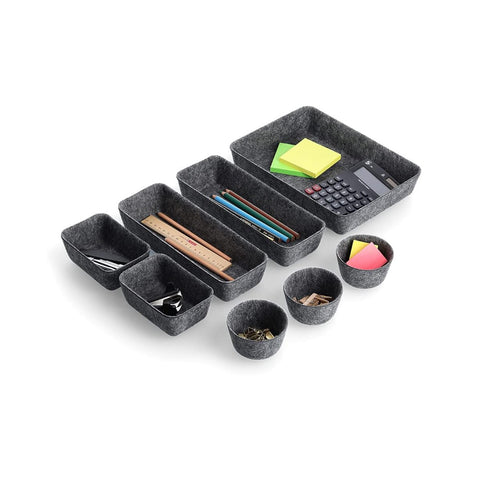 8er Set Filz-Organizer