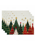 saint joy tovagliette natalizie set 4 pezzi 30x45 cm 2 fantasie ean 8050043128089
