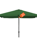 zendea ombrellone da giardino 3x3 regolabile con snodo inclinabile e carrucola ean 8015361595395