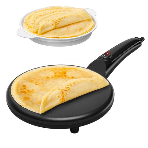 Antihaft-Crêpepfanne mit Griff 20cm 700w
