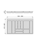 immagine-2-emuca-portaposate-regolabile-per-cassetto-in-plastica-90cm-grigio-ean-8432393139999