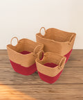 immagine-2-five-simply-smart-set-3-cestini-in-vimini-solar-power-rosso-ean-3560231557386