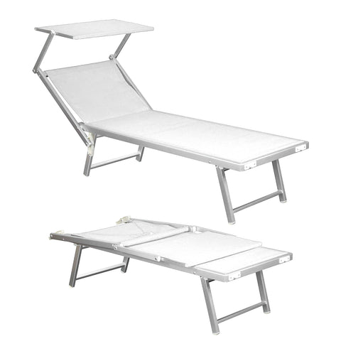 immagine-2-garden-friend-lettino-da-mare-pieghevole-con-parasole-in-alluminio-183x61x38cm-bianco-ean-8023755045807