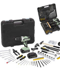 immagine-2-kombo-trapano-avvitatore-12v-con-batteria-1300-mah-con-valigetta-e-135-accessori-ean-8054134471795