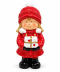 saint joy statuina natalizia in ceramica luminosa 26 cm con led 10 soggetti ean 8056819081961