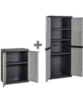immagine-2-toomax-set-armadio-alto-e-armadio-basso-a-2-ante-con-ripiani-regolabili-ean-8009371021258