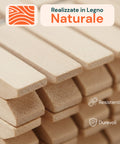 avilia home set 100 mollette in legno multiuso con molla in acciaio ean 8052879010712