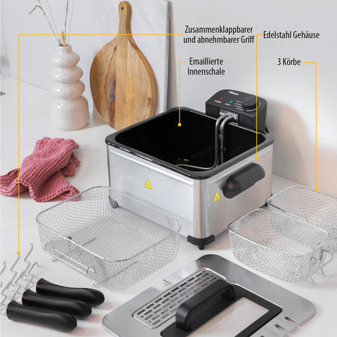 immagine-3-tristar-friggitrice-doppia-in-acciaio-inox-con-3-cestelli-5l-2000w-ean-8712836962781