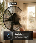 wintem ventilatore nebulizzatore industriale 230w con pale in alluminio 65 cm 3 velocita di oscillazione ean 8056819040241