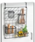 immagine-3-zeller-organizer-da-parete-con-5-cestini-46x12x603-ean-4003368274072