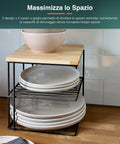 immagine-4-five-simply-smart-scaffale-angolare-salvaspazio-a-2-ripiani-griglia-24cm-nero-ean-3560232770630