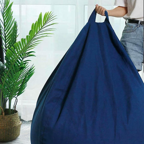 immagine-4-king-collection-pouf-a-sacco-in-nylon-65x62cm-blu-ean-8023755045968