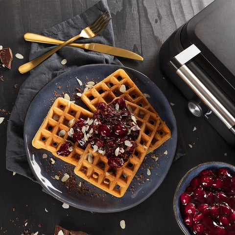 immagine-4-princess-piastra-per-waffle-antiaderente-con-piedini-antiscivolo-1500w-nero-ean-8713016100030