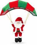 saint joy paracadute natalizio da appendere 80 cm con personaggio di natale 4 personaggi ean 8056819079845