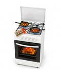 wintem cucina a gas 50x50 cm con forno a gas 49 litri 4 fuochi di diversa potenza valvole di sicurezza e coperchio ean 8056819078930