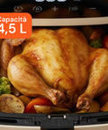 wintem friggitrice ad aria 45l con display led touch e 7 programmi di cottura 1800w ean 8052286432213